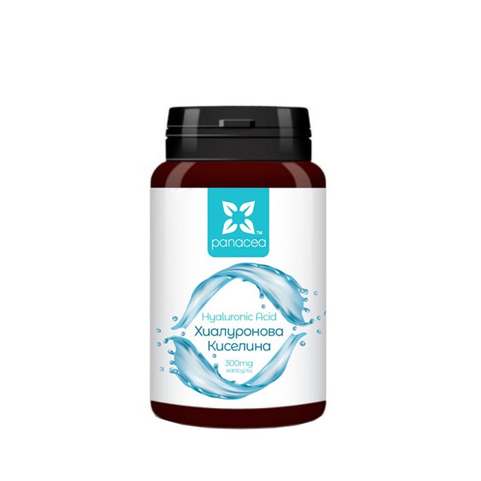 ПАНАЦЕЯ ХИАЛУРОНОВА КИСЕЛИНА капсули 300 мг 90 броя / PANACEA HYALURONIC ACID