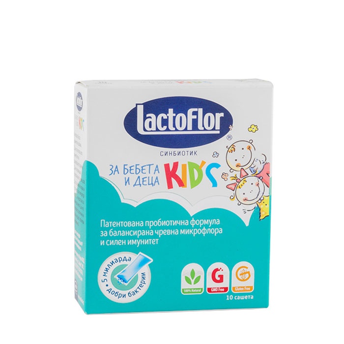 ЛАКТОФЛОР ЗА ДЕЦА саше 10 броя / LACTOFLOR KIDS