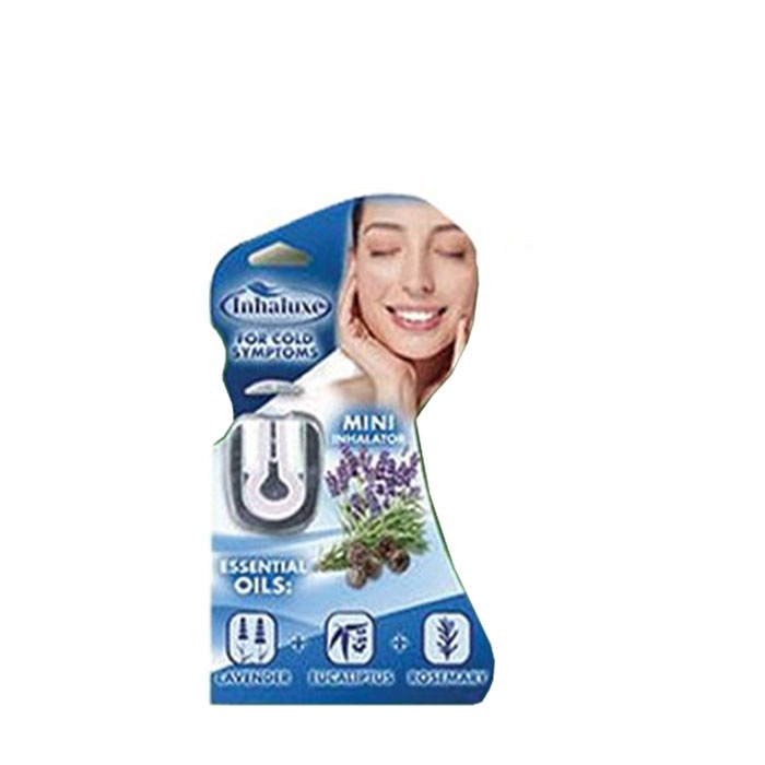 ИНХАЛАТОР ЗА АРОМАТЕРАПИЯ ПРИ НАСТИНКА / INHALUXE FOR COLD SYMPTOMS