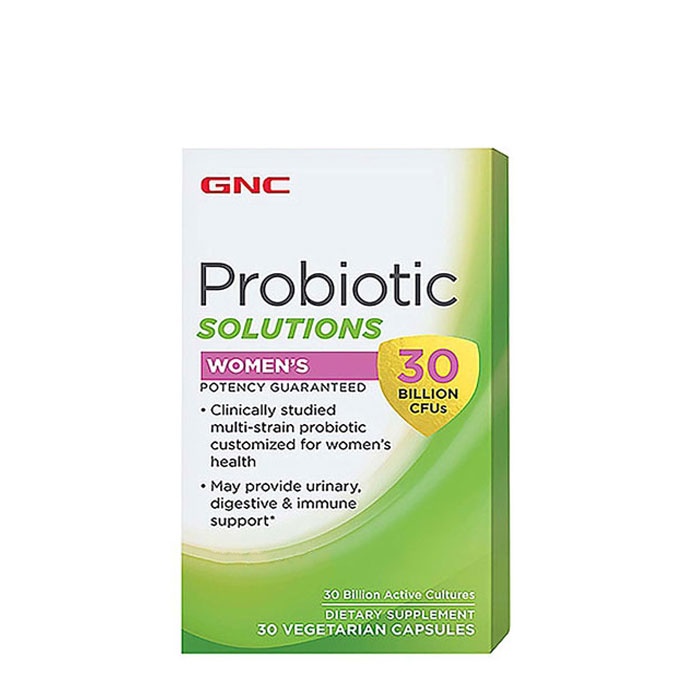 ПРОБИОТИК СЪЛЮШЪНС ЗА ЖЕНИ капсули 30 броя / GNC PROBIOTIC SOLUTIONS WOMEN`S