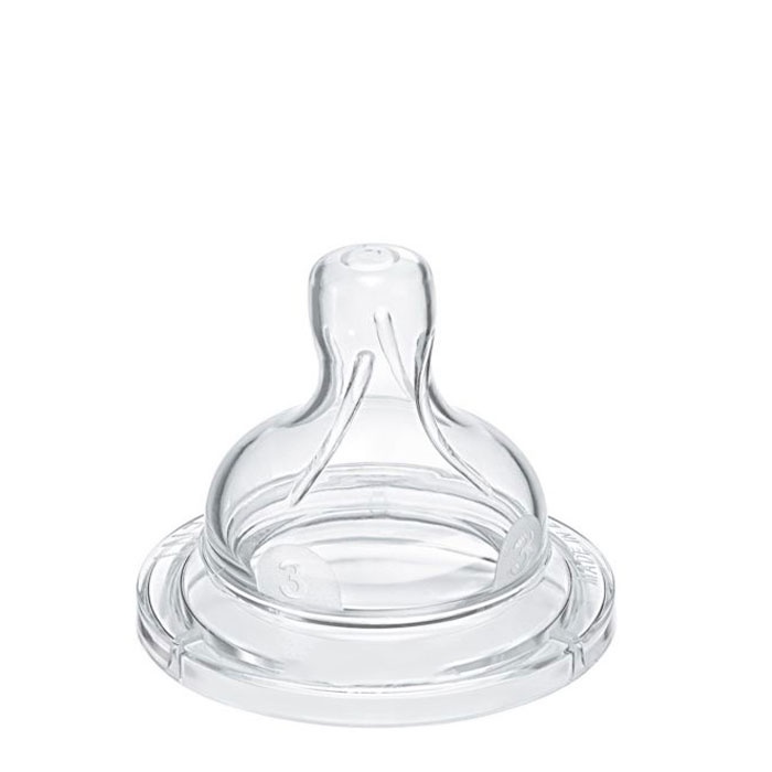 БИБЕРОНИ МЕДИУМ 3 ДУПКИ 3+ / AVENT PACIFIER MEDIUM 3 HOLE 3+