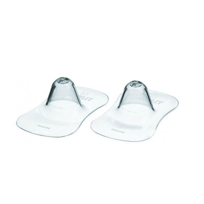 СИЛИКОНОВ ПРОТЕКТОР ЗА ЗЪРНА 2 бр. / PHILIPS AVENT BPA FREE STANDARD NIPPLE PROTECTOR SMALL