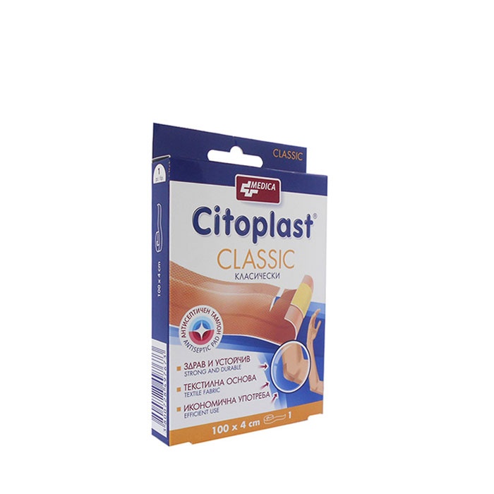 ЦИТОПЛАСТ КЛАСИК 100 см. х 4 см. / MEDICA CITOPLAST
