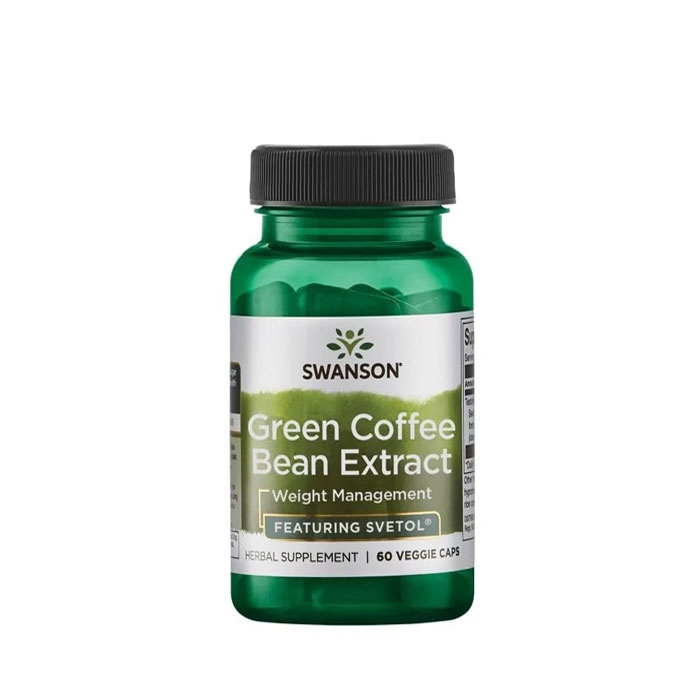 СУОНСЪН СВЕТОЛ ЗЕЛЕНО КАФЕ капсули 200 мг. 60 броя / SWANSON SVETOL GREEN COFFEE BEAN EXTRACT