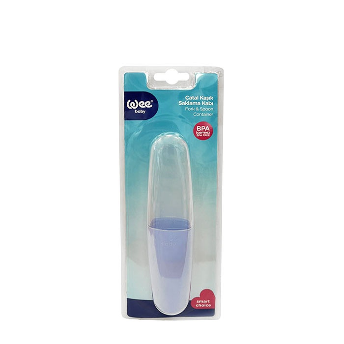 УИ БЕЙБИ КУТИЯ ЗА СЪХРАНЕНИЕ НА ПРИБОРИ 887 / WEE BABY FORK &amp; SPOON CONTAINER 887