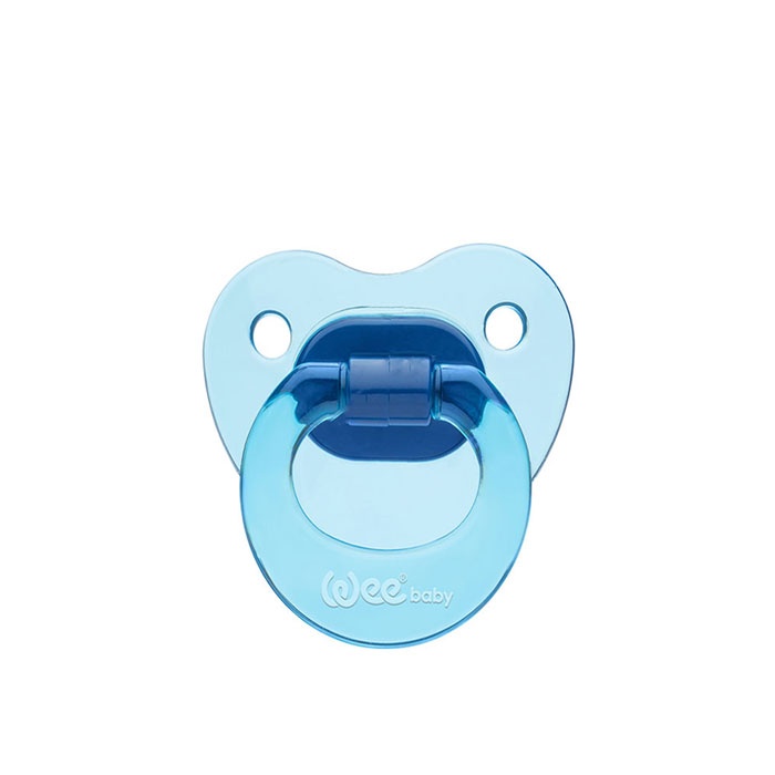 УИ БЕЙБИ ОРТОДОНТСКА ЦВЕТНА ЗАЛЪГАЛКА CANDY 0-6 месеца 111 / WEE BABY CANDY ORTHODONTICAL SOOTHER CANDY 0-6 month 111