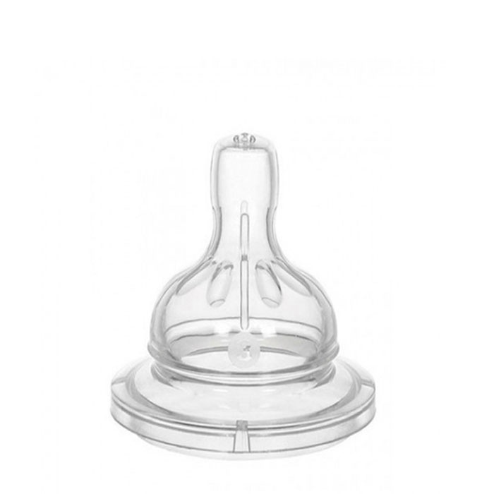 УИ БЕЙБИ ПРАВ БИБЕРОН С ШИРОКО ГЪРЛО 18 + месеца / WEE BABY PP WIDE NECK FEEDING BOTTLE TEAT 18 + months