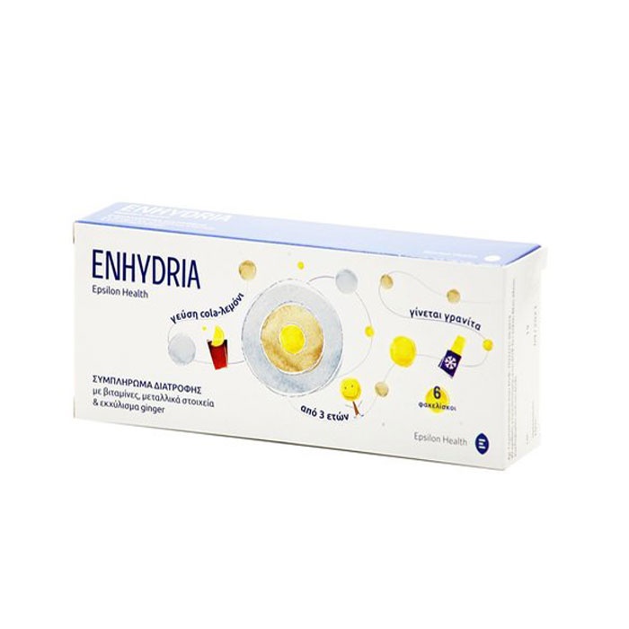 ЕНХИДРИЯ саше 6 броя / EPSILON HEALTH ENHYDRIA