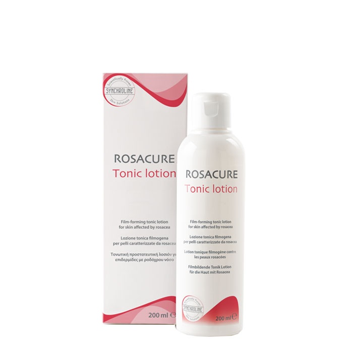 СИНХРОЛАЙН РОЗАКЮР ТОНИК ЛОСИОН ЗА КОЖА С ПРОЯВИ НА РОЗАЦЕЯ 200 мл. / SYNCHROLINE ROSECURE TONIC LOTION