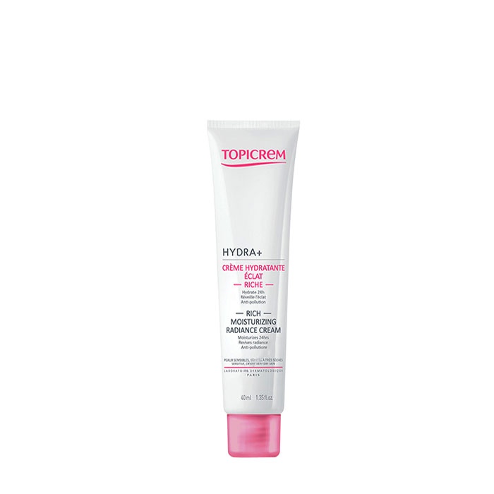 ТОПИКРЕМ ХИДРА+ ХИДРАТИРАЩ И РЕВИТАЛИЗИРАЩ ГЕЛ ЗА ЛИЦЕ 40 мл. / TOPICREM HYDRA+ MOISTURIZING RADIANCE GEL