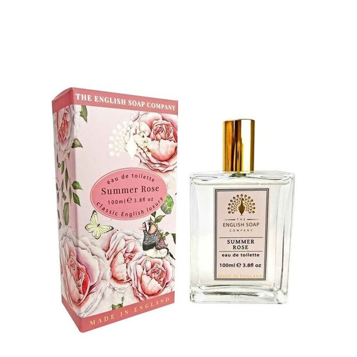 ТОАЛЕТНА ВОДА ЛЯТНА РОЗА ИНГЛИШ СОУП КАМПЪНИ 100 мл. / ENGLISH SOAP COMPANY SUMMER ROSE EAU DE TOILETTE