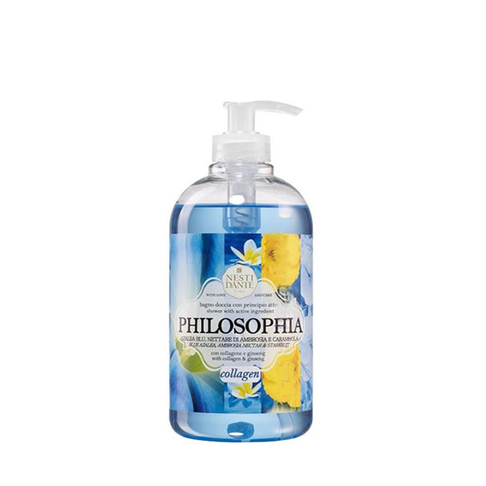 ТЕЧЕН САПУН ЗА ЛИЦЕ И ТЯЛО ФИЛОСОФИЯ КОЛАГЕН 500 мл. / NESTI DANTE HAND &amp; FACE LIQUID SOAP PHILOSOPHIA COLLAGEN