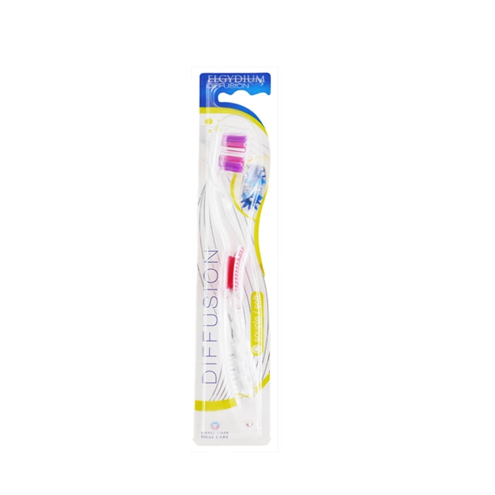 ЧЕТКА ЗА ЗЪБИ ЕЛГИДИУМ ДИФЮЖЪН СОФТ / ELGYDIUM DIFFUSION SOFT TOOTH BRUSH