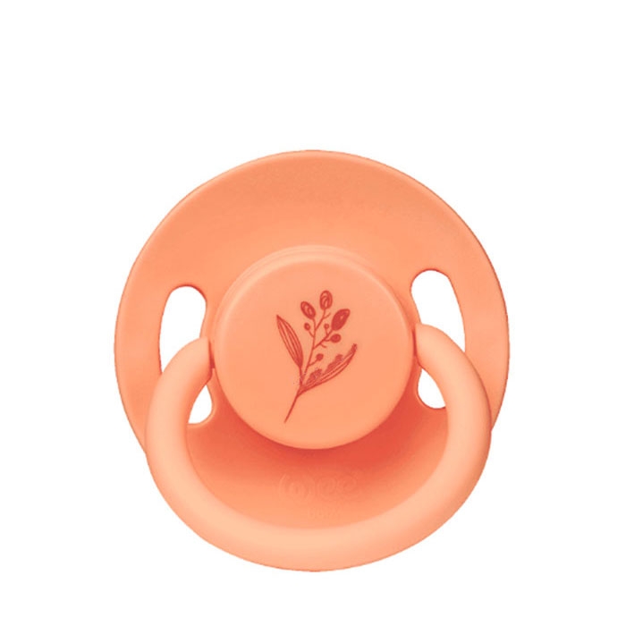УИ БЕЙБИ ЗАЛЪГАЛКА ОТ ЧИСТ КАУЧУК 18 месеца + 700 1 брой / WEE BABY PURE RUBBER TIP SOOTHERS 18 month + 700