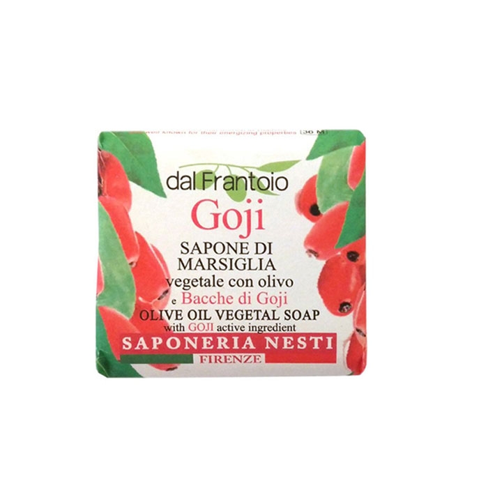 НАТУРАЛЕН САПУН С ГОДЖИ БЕРИ И СТУДЕНОПРЕСОВАН ЗЕХТИН 100 гр. / NESTI DANTE NATURAL SOAP WITH GOJI BERRIES AND COLD-PRESSED OLIVE