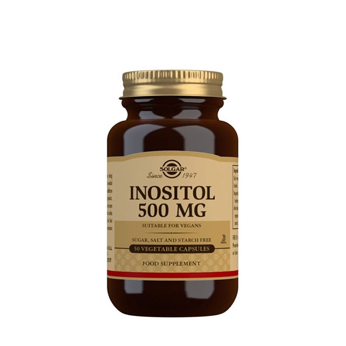 СОЛГАР ИНОЗИТОЛ 500 мг. капсули 50 броя / SOLGAR INOSITOL