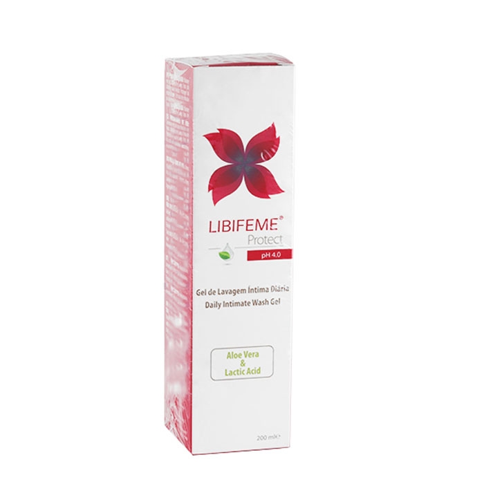 ЛИБИФЕМ ПРОТЕКТ ЕЖЕДНЕВЕН ИЗМИВАЩ ИНТИМЕН ГЕЛ 200 мл. / LIBIFEME PROTECT DAILY INTIMATE WASH GEL