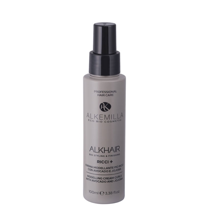 АЛКЕМИЛА ALKHAIR МОДЕЛИРАЩ КРЕМ ЗА КЪДРИЦИ С АВОКАДО И ЖОЖОБА 100 мл / ALKEMILA ALKHAIR MODELING CREAM CURLS WITH AVOCADO AND JOJOBA