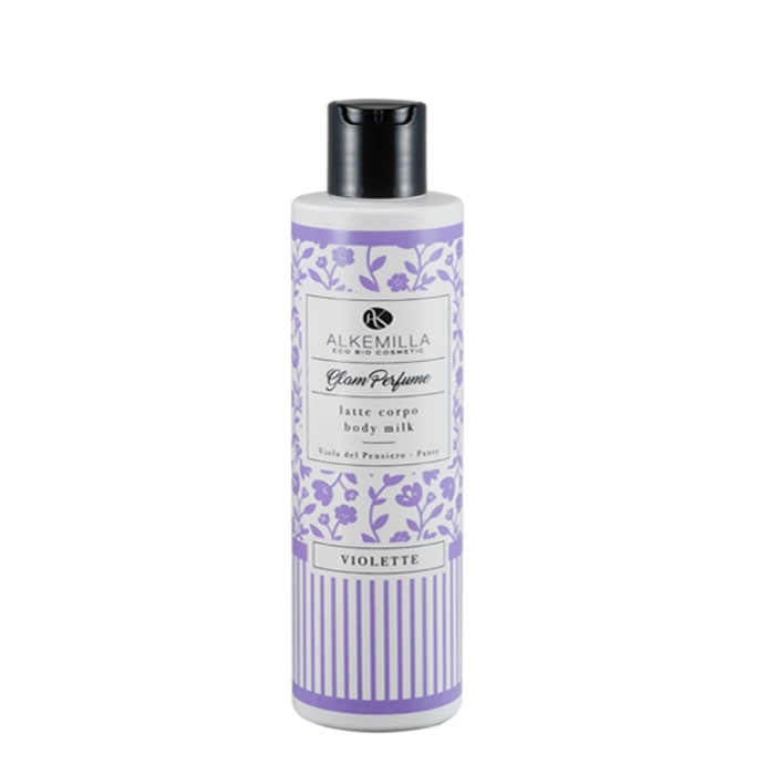 АЛКЕМИЛА GLAM PERFUME ЛОСИОН ЗА ТЯЛО ВИОЛЕТKИ 250 мл. / ALKEMILLA GLAM PERFUME BODY MILK VIOLETTE