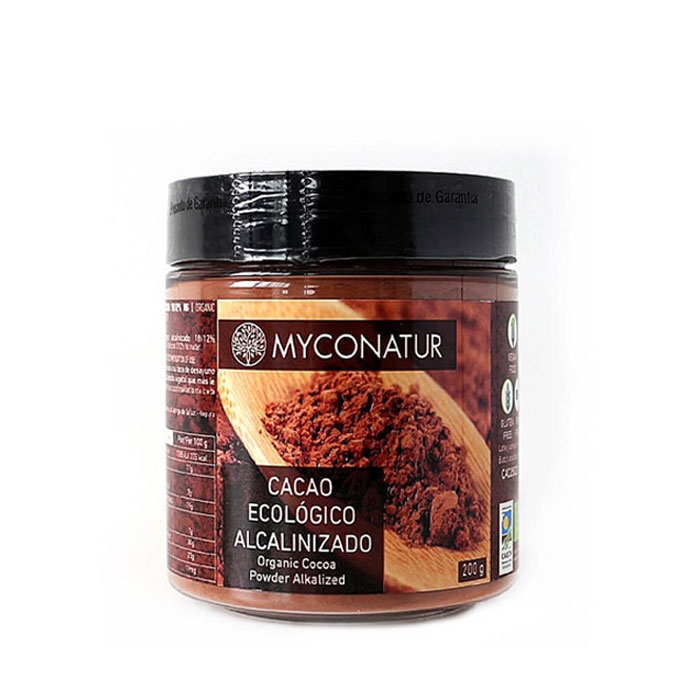 МИКОНАТУР БИО АЛКАЛИЗИРАНО КАКАО прах 200 гр. / MYCONATUR ORGANIC COCOA ALKALIZED