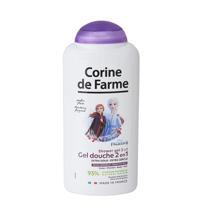 ДЕТСКИ ДУШ ГЕЛ ФРОУЗЪН 2 В 1 ЗА КОСА И ТЯЛО 300 мл. / CORINE DE FARME FROZEN SHOWER GEL 2 IN 1