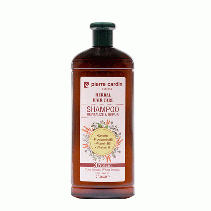 ВЪЗСТАНОВЯВАЩ ШАМПОАН HERBAL ПИЕР КАРДЕН 750 мл. / PIERRE CARDIN HERBAL SHAMPOO REVITALIZE AND REPAIR