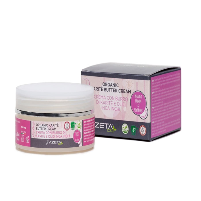 АЦЕТА БИО ОРГАНИЧНО МАСЛО ОТ ШИЙ 50 мл. / AZETA BIO ORGANIC KARITE BUTTER CREAM
