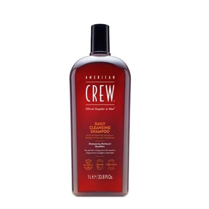 ЕЖЕДНЕВЕН ПОЧИСТВАЩ ШАМПОАН АМЕРИКАН КРЮ 1000 мл. / AMERICAN CREW DAILY CLEANSING SHAMPOO