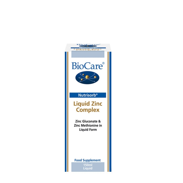 БИОКЕЪР НУТРИСОРБ ЦИНК КОМПЛЕКС течен 150 мл / BIOCARE NUTRISORB LIQUID ZINC COMPLEX