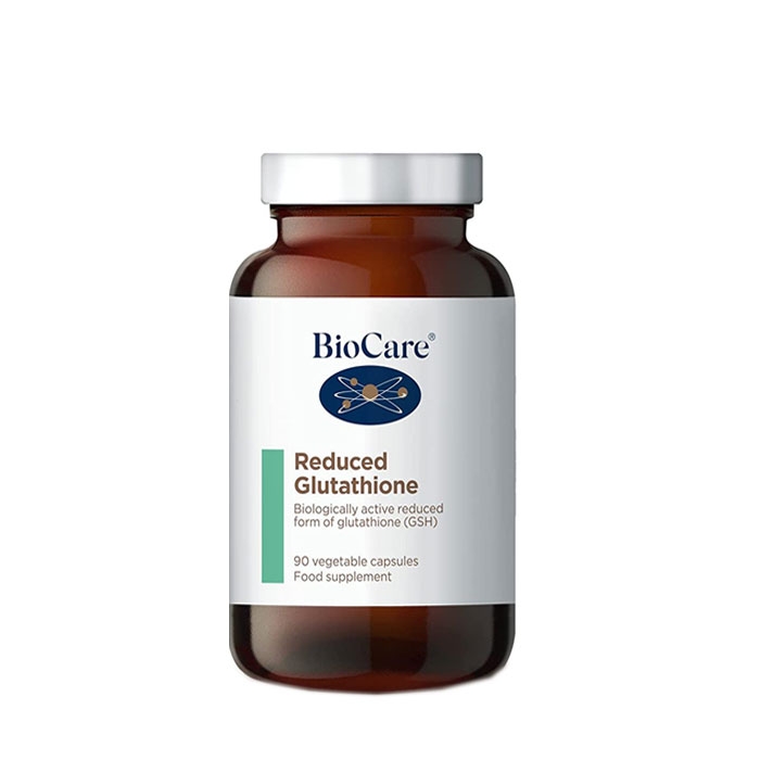 БИОКЕЪР РЕДУЦИРАН ГЛУТАТИОН капсули 90 броя / BIOCARE REDUSED GLUTATHIONE