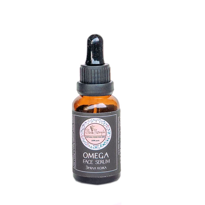 СЕРУМ ЗА ЛИЦЕ ЗА ЗРЯЛА КОЖА OMEGA 30 мл. / SO SIMPLE OMEGA FACE SERUM