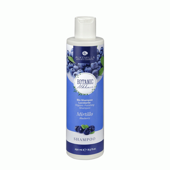 АЛКЕМИЛА БОТАНИК ШАМПОАН С БОРОВИНКА 250 мл. / ALKEMILLA ECO BIO COSMETIC BOTANIC BLUEBERRY SHAMPOO