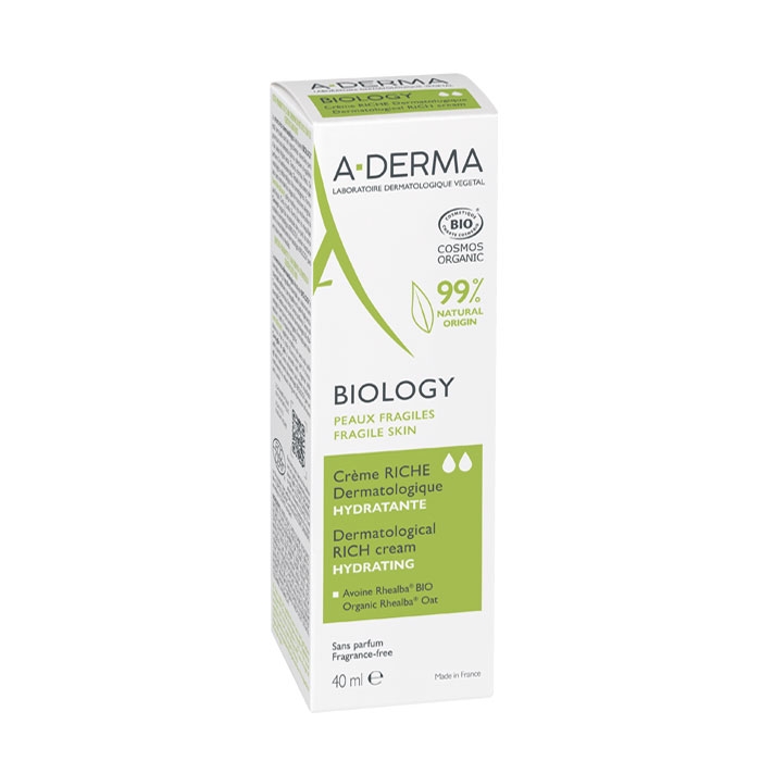 А-ДЕРМА БИОЛОДЖИ БОГАТ КРЕМ 40 мл. / A-DERMA BIOLOGY CREME RICHE
