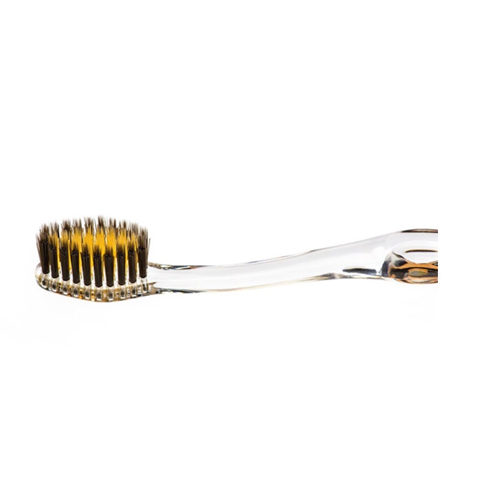 ЧЕТКА ЗА ЗЪБИ НОВА КЕЪР СЪС ЗЛАТО И ВЪГЛЕН МЕДИУМ / TOOTHBRUSH NOVA CARE GOLD AND CHARCOAL