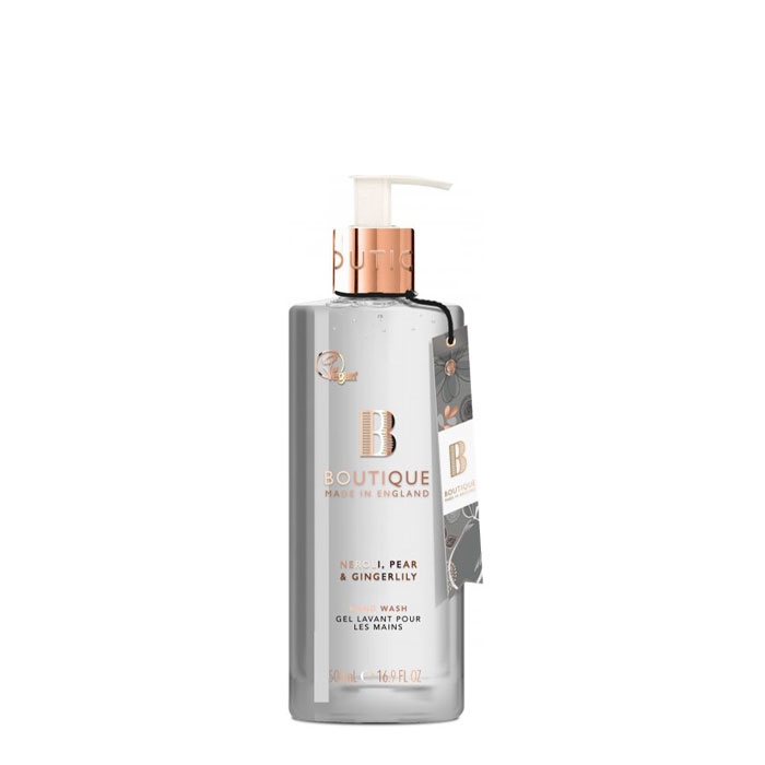 ГРЕЙС КОЛ БУТИК ТЕЧЕН САПУН НЕРОЛИ, КРУША И ХЕДИХИУМ 500 мл. / GRACE COLE BOUTIQE HAND WASH NEROLI, PEAR &amp; GINGERLILY