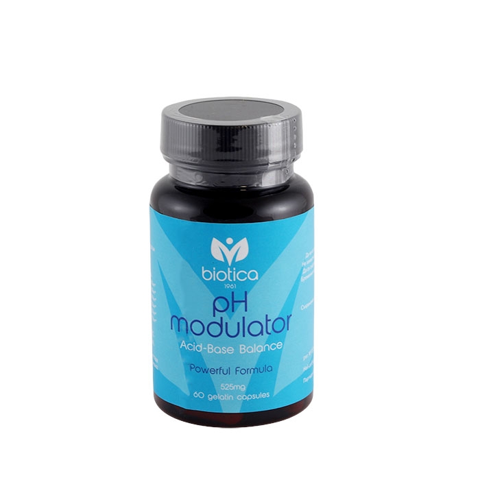 МОДУЛАТОР PH капсули 525 мг 60 броя / BIOTICA PH MODULATOR