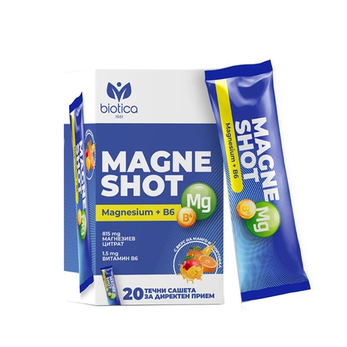МАГНЕ ШОТ саше 20 броя / BIOTICA MAGNE SHOT