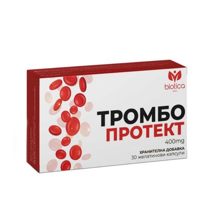 ТРОМБО ПРОТЕКТ капсули 30 броя / BIOTICA THROMBO PROTECT