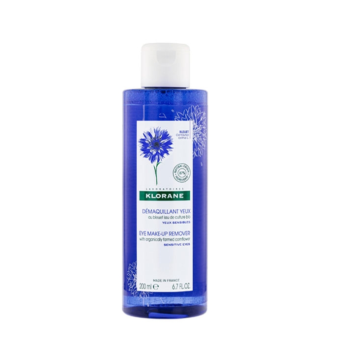 КЛОРАН ДЕМАКИАНТ ЗА ОЧИ С МЕТЛИЧИНА 200 мл. / KLORANE EYE MAKE-UP REMOVER WITH CORNFLOWER