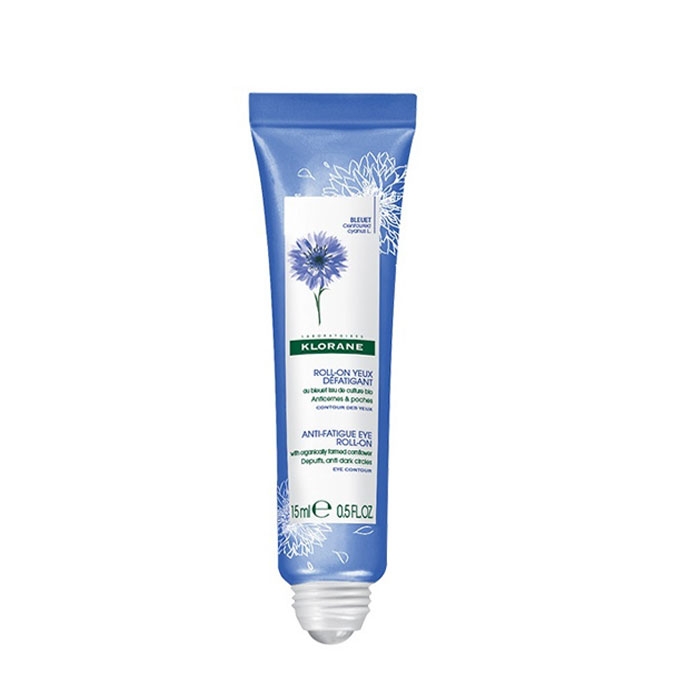 КЛОРАН РОЛ ОН ЗА УМОРЕНИ ОЧИ С ОРГАНИЧНА СИНЯ МЕТЛИЧИНА 15 мл. / KLORANE ANTI-FATIGUE EYE ROLL-ON WITH ORGANICALLY FARMED CORNFLOWER