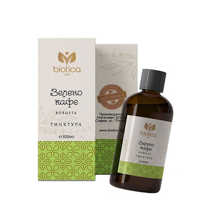 ЗЕЛЕНО КАФЕ тинктура 100 мл. / BIOTICA GREEN COFFEE