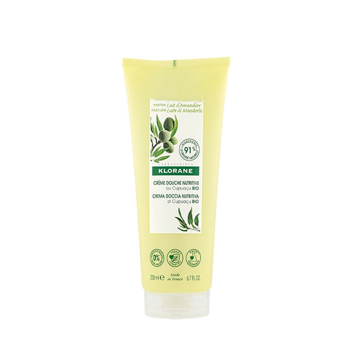 КЛОРАН ПОДХРАНВАЩ ДУШ КРЕМ С МЛЯКО ОТ БАДЕМ 200 мл. / KLORANE CUPUACU SHOWER CREAM