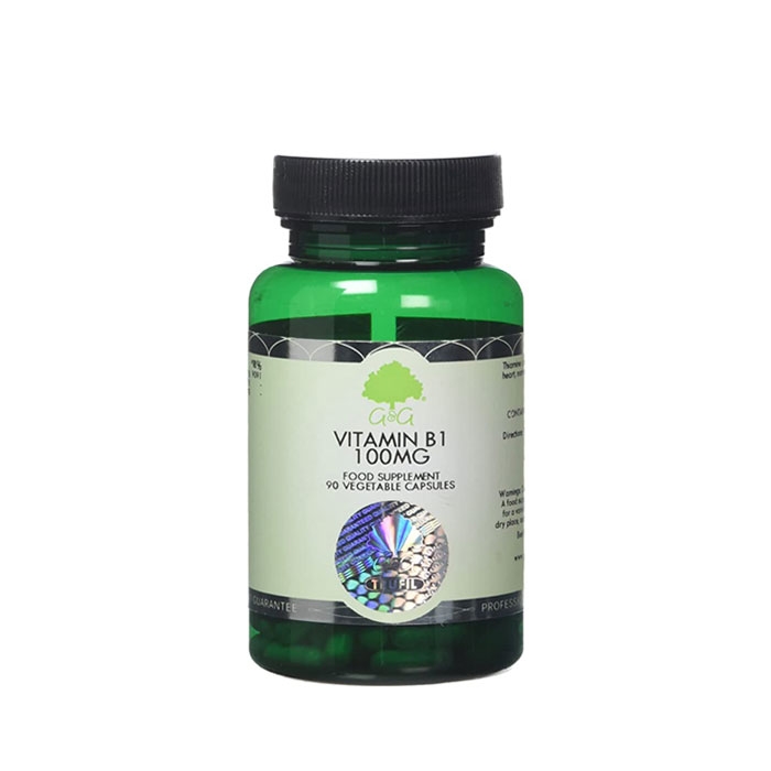 ВИТАМИН B1 капсули 100 мг. 90 броя / G &amp; G VITAMIN B1