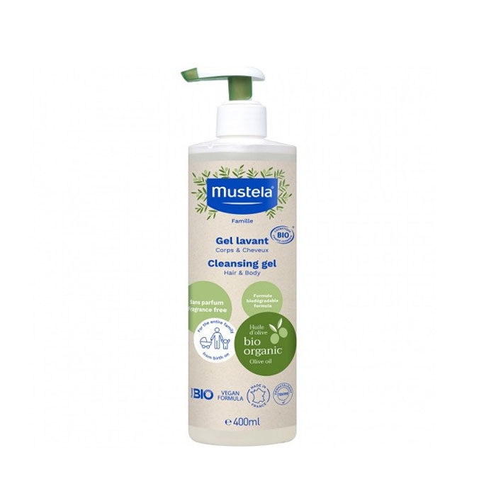 Mustela Organic Washing Gel For Hair And