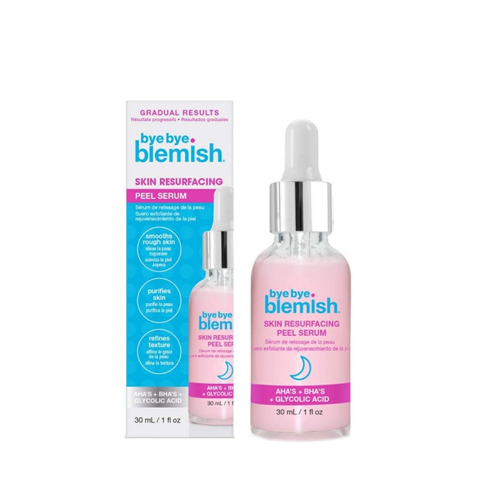 ВЪЗСТАНОВЯВАЩ СЕРУМ И ПИЛИНГ БАЙ БАЙ БЛЕМИШ 30 мл. / BYE BYE BLEMISH SKIN RESURFACING PEEL SERUM