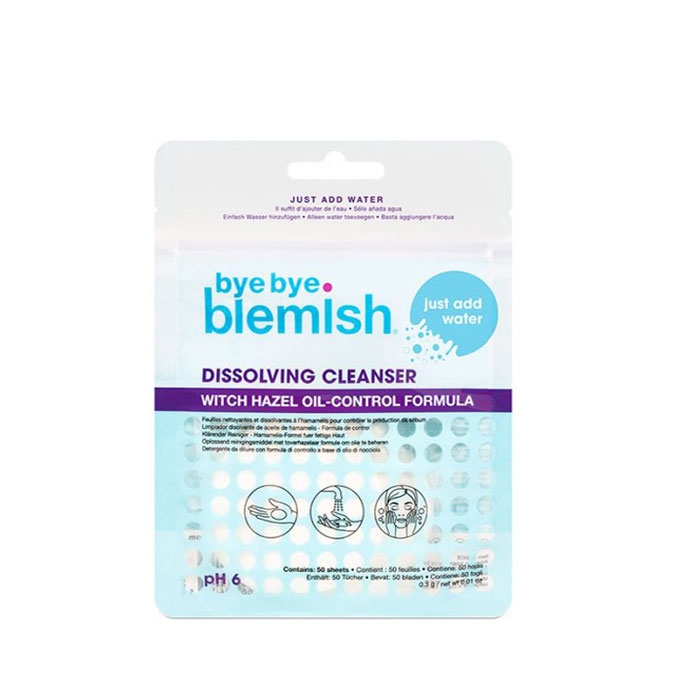 РАЗТВОРИМИ ПОЧИСТВАЩИ ДИСКОВЕ БАЙ БАЙ БЛЕМИШ 50 броя / BYE BYE BLEMISH DISSOLVING CLEANSER