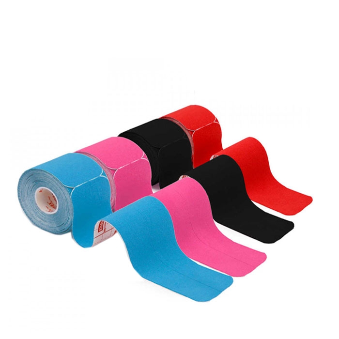 КИНДМАКС НАРЯЗАНА КИНЕЗИО ЛЕНТА РОЗОВА 25 см. 20 броя / KINDMAX PRECUT KINESIOLOGY TAPE PINK
