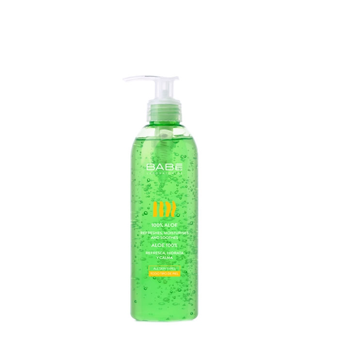 БАБЕ ХИДРАТИРАЩ ГЕЛ ЗА ТЯЛО С АЛОЕ ВЕРА 300 мл. / BABE ALOE VERA MOISTURISING BODY GEL