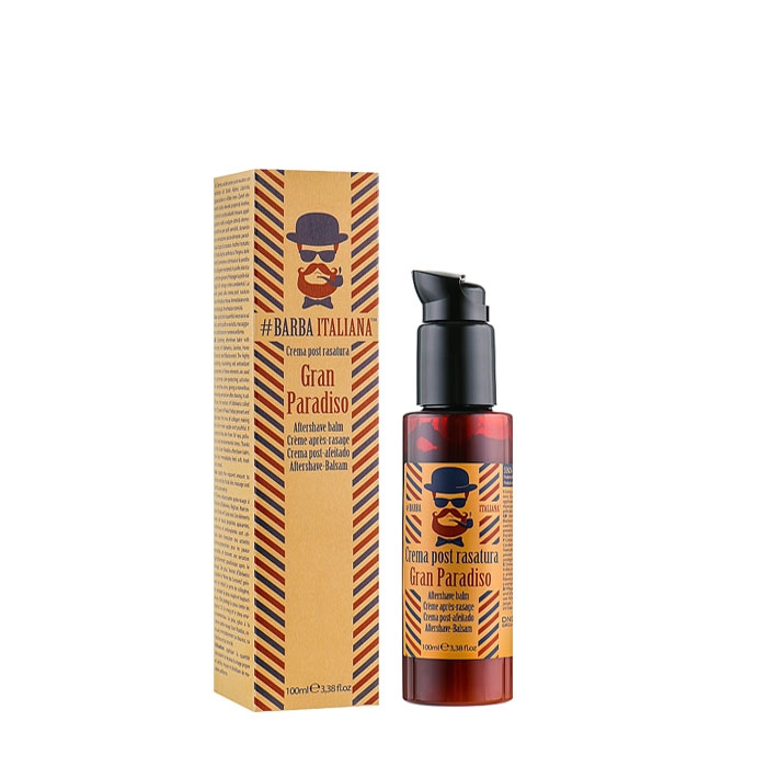 БАРБА ИТАЛИАНА БАЛСАМ ЗА СЛЕД БРЪСНЕНЕ GRAN PARADISO 100 мл. / BARBA ITALIANA AFTERSHAVE BALM GRAN PARADISO