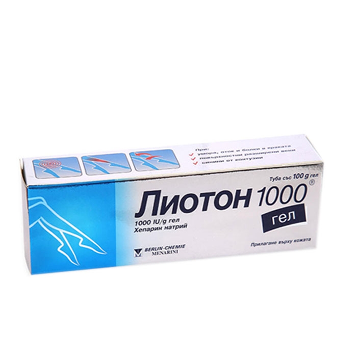 ЛИОТОН 1000 ГЕЛ 100 гр. / BERLIN CHEMIE LIOTON 1000